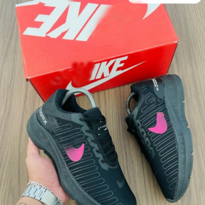 Tênis ZoomPreto Rosa Feminino