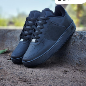 Tênis Preto Unissex Casual Confortável