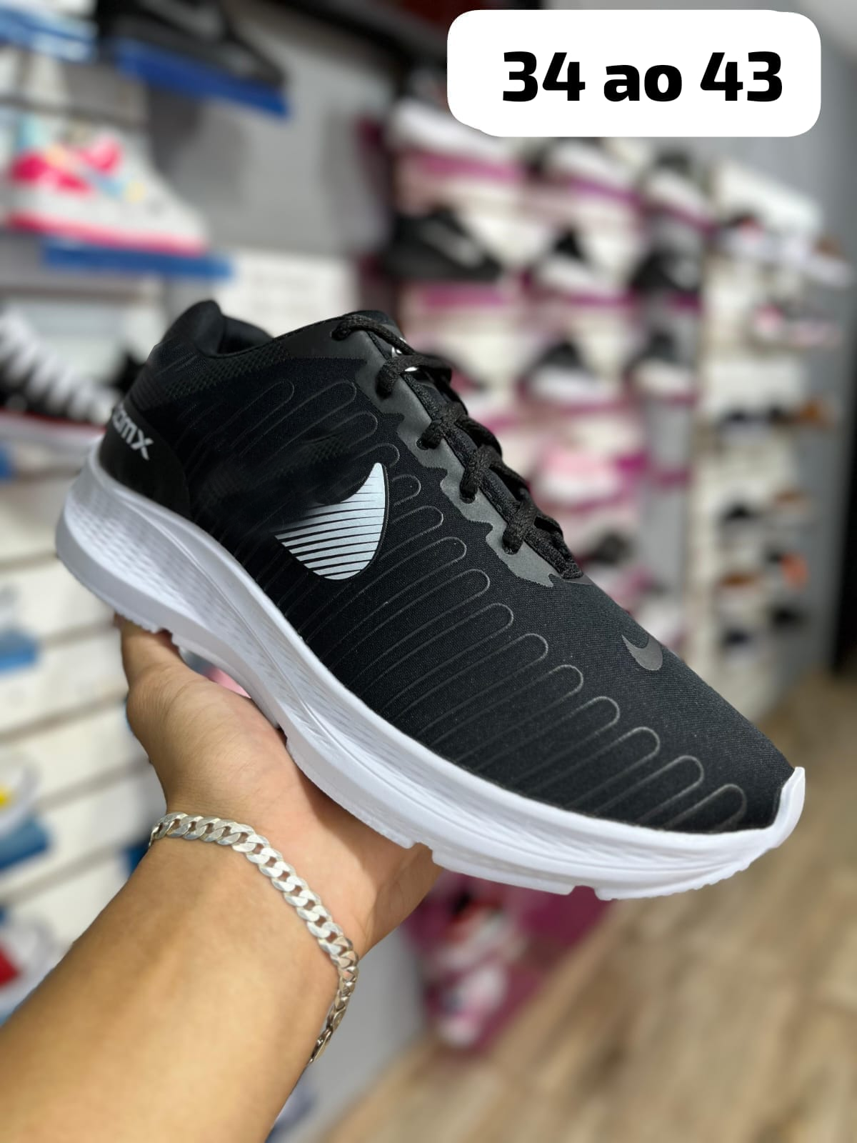 nike zom preto branco